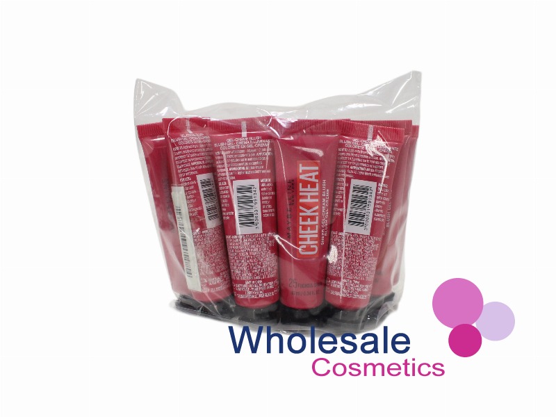 12 x Maybelline Cheek Heat Blush - 25 FUCHSIA SPARK